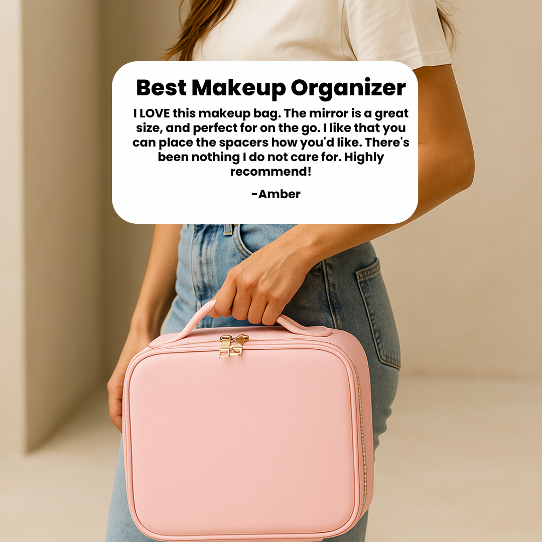 Glamora™ Vanity Case + GRATIS Luxe Kwastenset